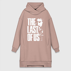 Женское худи-платье The last of us game, цвет: пыльно-розовый