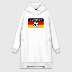 Женская толстовка-платье Football Germany