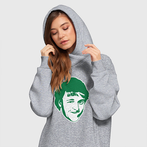 Женская толстовка-платье Ларри Берд / Меланж – фото 3