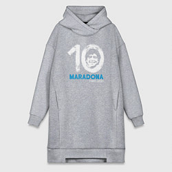 Женская толстовка-платье Maradona 10