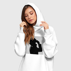 Женское худи-платье Phrequency, цвет: белый — фото 2