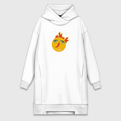 Женская толстовка-платье Мексиканская лепешка