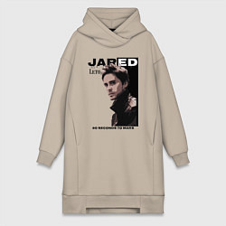 Женское худи-платье Jared Joseph Leto 30 Seconds To Mars, цвет: миндальный