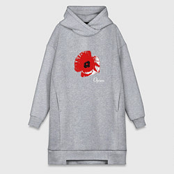 Женское худи-платье Opium - art, цвет: меланж