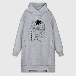 Женское худи-платье Штарк, цвет: меланж