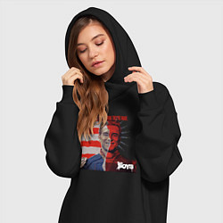 Женское худи-платье Хоумлендер улыбается The boys, цвет: черный — фото 2