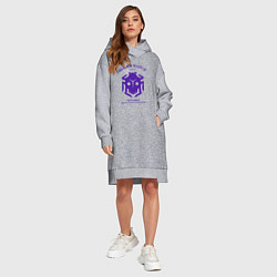 Женское худи-платье Mourn Watch Dragon Age, цвет: меланж — фото 2