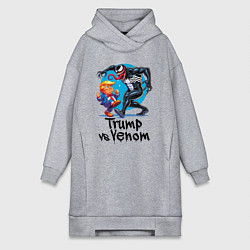 Женская толстовка-платье Venom vs Donald Trump - ai art fantasy