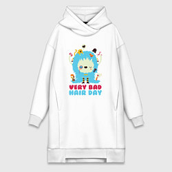 Женская толстовка-платье Hair day