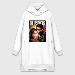 Женская толстовка-платье Одни из нас - Джоэл и Элли постер