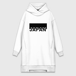 Женская толстовка-платье Japan