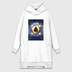 Женская толстовка-платье Доктор Стрэндж
