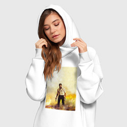 Женское худи-платье Logan, цвет: белый — фото 2