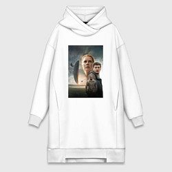 Женское худи-платье Arrival, цвет: белый