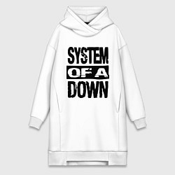 Женская толстовка-платье System Of A Down