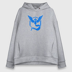 Женское худи оверсайз TEAM MYSTIC