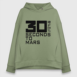Женское худи оверсайз 30 Seconds To Mars