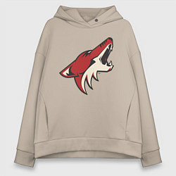 Женское худи оверсайз Phoenix Coyotes