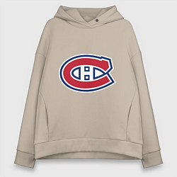 Женское худи оверсайз Montreal Canadiens