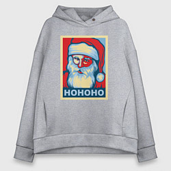 Женское худи оверсайз Santa HOHOHO