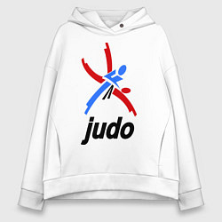 Женское худи оверсайз Judo Emblem