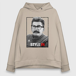 Женское худи оверсайз Stalin: Style in