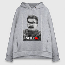 Женское худи оверсайз Stalin: Style in