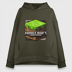 Женское худи оверсайз Minecraft: Pocket Edition