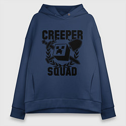 Женское худи оверсайз Creeper Squad