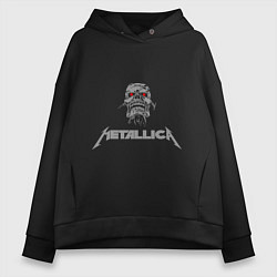 Женское худи оверсайз Metallica scool