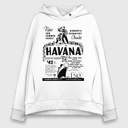 Женское худи оверсайз Havana Cuba