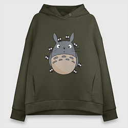 Женское худи оверсайз Тоторо