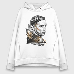 Толстовка оверсайз женская Андрей Лысиков, цвет: белый