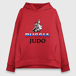 Женское худи оверсайз Russia judo