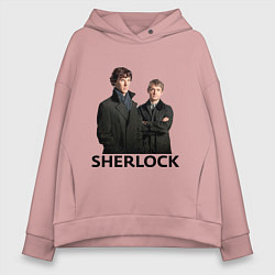 Женское худи оверсайз Sherlock