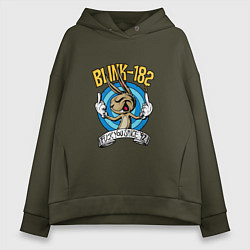 Женское худи оверсайз Blink-182: Fuck you