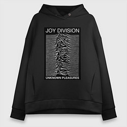 Женское худи оверсайз Joy Division: Unknown Pleasures