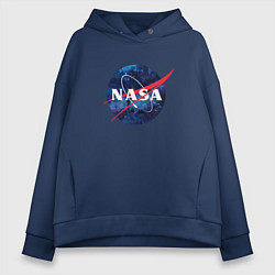 Женское худи оверсайз NASA: Cosmic Logo