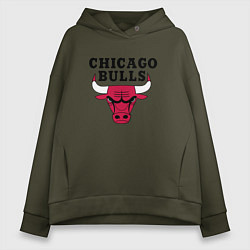 Женское худи оверсайз Chicago Bulls