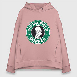 Женское худи оверсайз Springfield Coffee