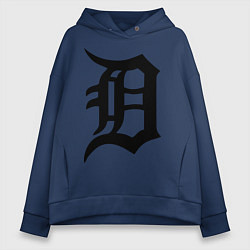 Женское худи оверсайз Detroit Tigers