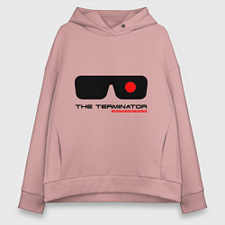 Толстовка оверсайз женская The Terminator, цвет: пыльно-розовый