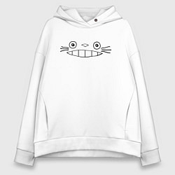 Женское худи оверсайз Totoro face