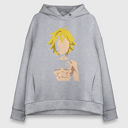 Женское худи оверсайз Meliodas