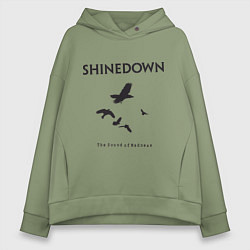 Женское худи оверсайз Shinedown: Sound of Madness