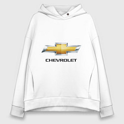 Женское худи оверсайз Chevrolet логотип