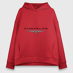 Женское худи оверсайз Chrysler logo