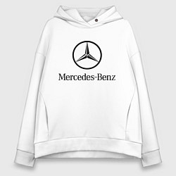 Женское худи оверсайз Logo Mercedes-Benz