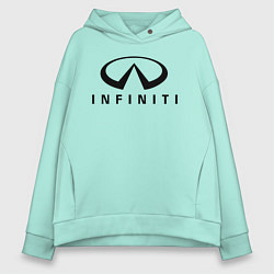 Женское худи оверсайз Infiniti logo