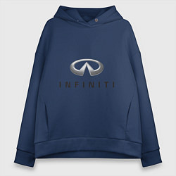 Женское худи оверсайз Logo Infiniti